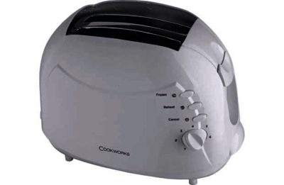 Cookworks 2 Slice Toaster - White.